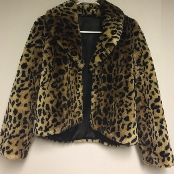 Animal Print Coat