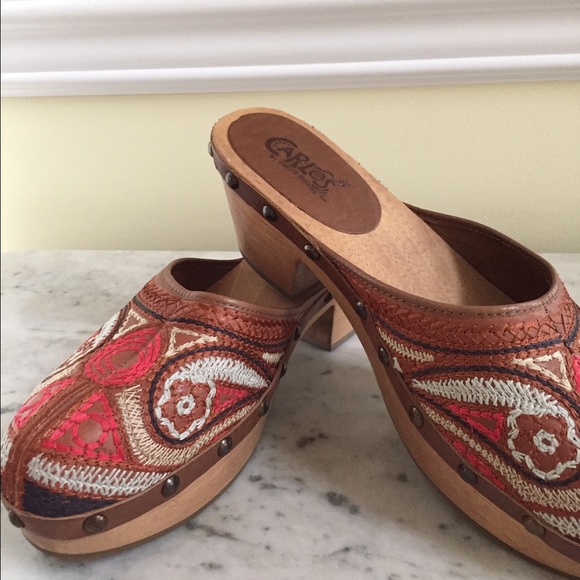 Carlos by Carlos Santana size 8 clogs