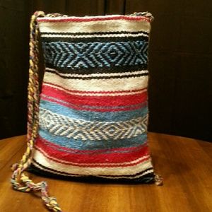 Mexican blanket purse