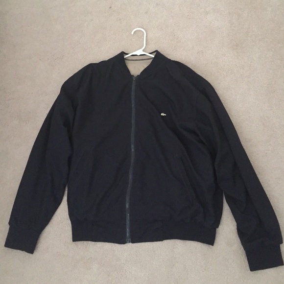 Reversible Lacoste Zip Up Jacket