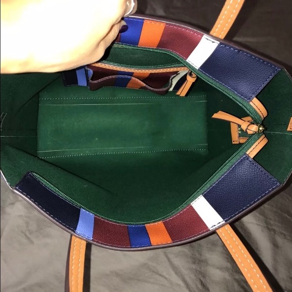 SOLD@ MERC Tory Burch Tote Crossbody Bag - Picture 4 of 4