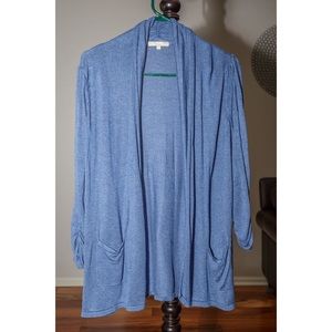 Soft blue cardigan