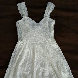 Brand new white lace dress