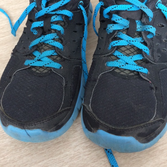 Nike flex 2013 run black/blue - Picture 2 of 4