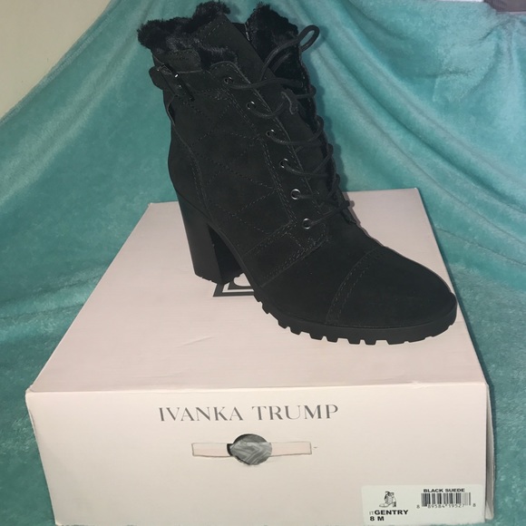 IVANKA TRUMP Gentry Lace-Up Boot