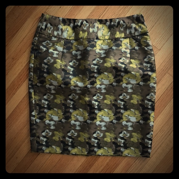 Knee length pencil skirt