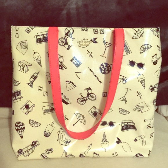 kate spade Handbags - Kate Spade Canvas Tote