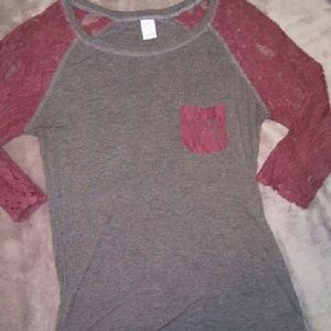 Womens Zumiez Baseball tee