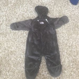 North face cold weather onesie