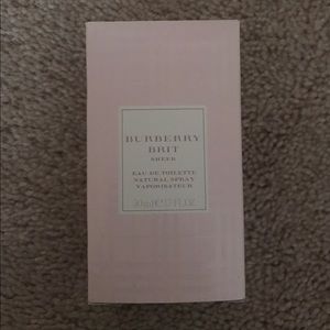 Burberry Brit Sheer Eau de Toilette Spray, 1.7 oz