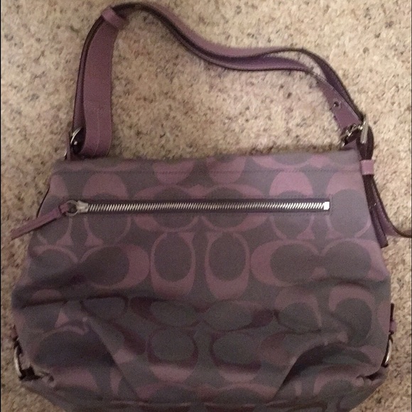 Lavender Coach Hobo