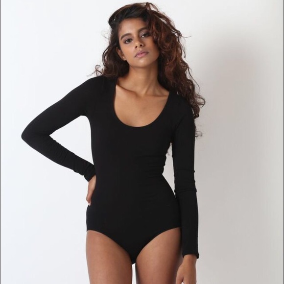 THE LS BODYSUIT, Black - Picture 2 of 2