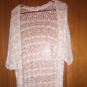 Tan Sweater Cardigan
