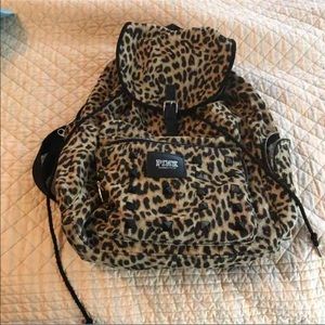 VS PINK Cheetah Back Pack