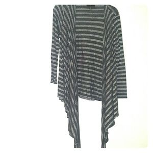 Black and Silver Wrap