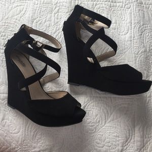 Strappy Wedge heels