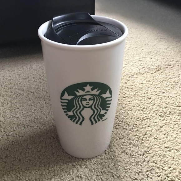 Ceramic Starbucks Travel Mug