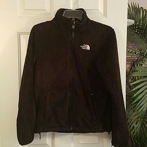 Black Northface Fuzzy Jacket