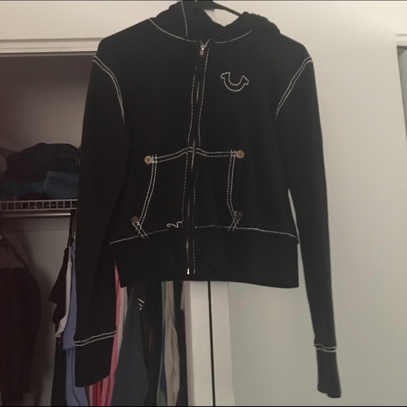 Black True Religion hoodie