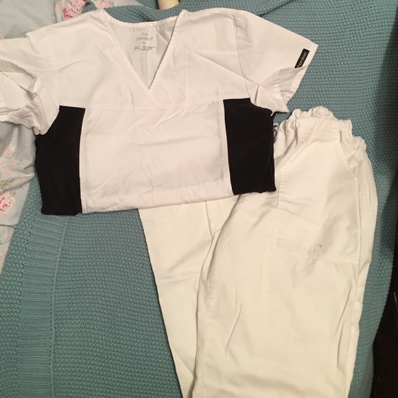 Cherokee White scrubs