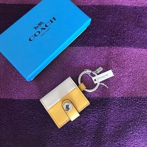 NWT Coach key chain w/original box. Final Price!