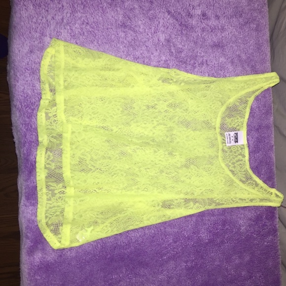 Neon crop top