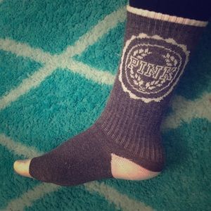 Pink sock in great condition.