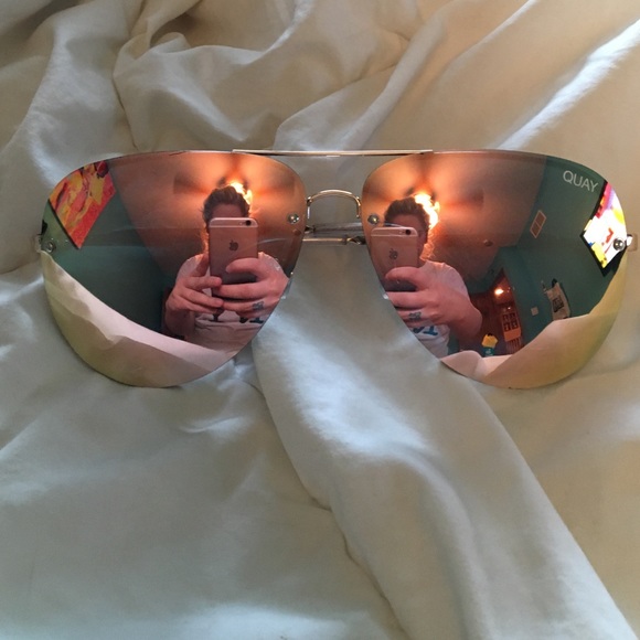 Quay Australia mirror aviator sunglasses