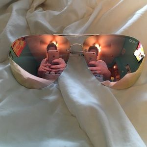 Quay Australia mirror aviator sunglasses
