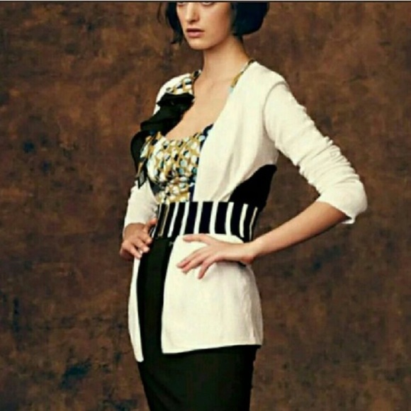Anthropologie Belted Cardigan