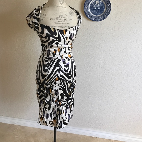 Silk short dress