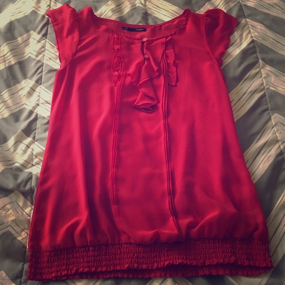 Sheer dress top