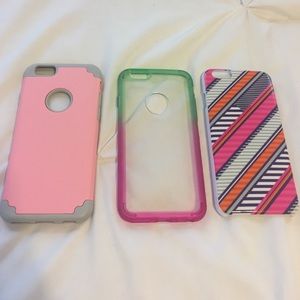 iPhone 6/6s cases 3 for 1 price!