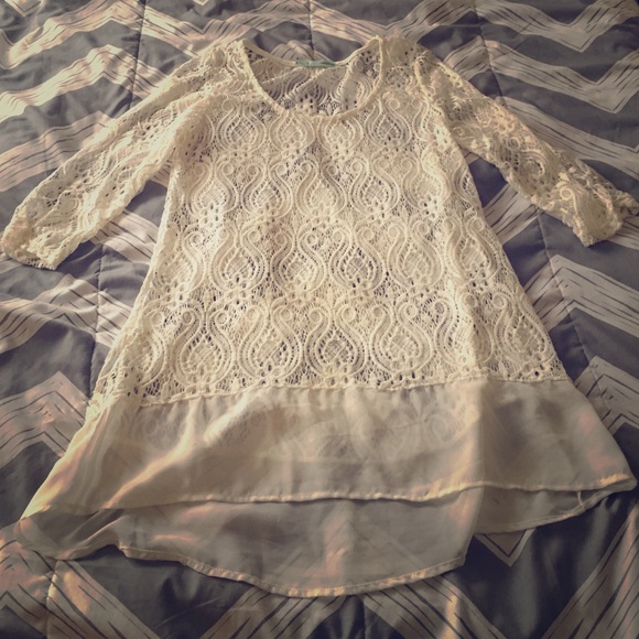 Lace tunic