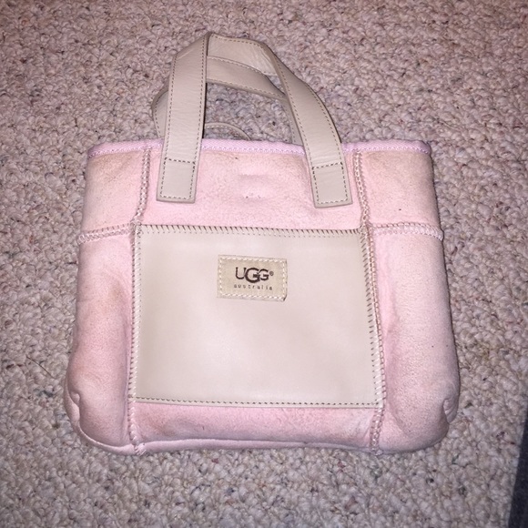 UGG Australia small light pink tote