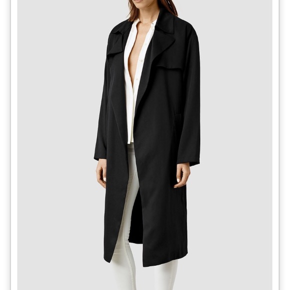 NWT all saints trench coat - Picture 2 of 4