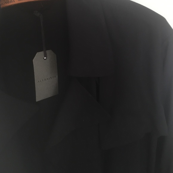 NWT all saints trench coat - Picture 3 of 4