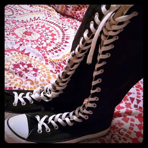 Knee High Converse