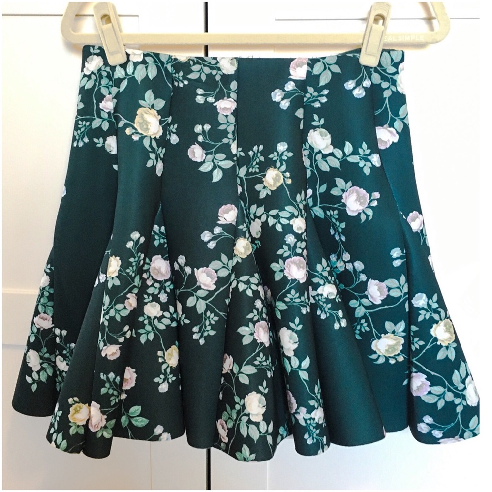 LC Lauren Conrad Runway Collection Green Skirt NWT - Picture 6 of 6