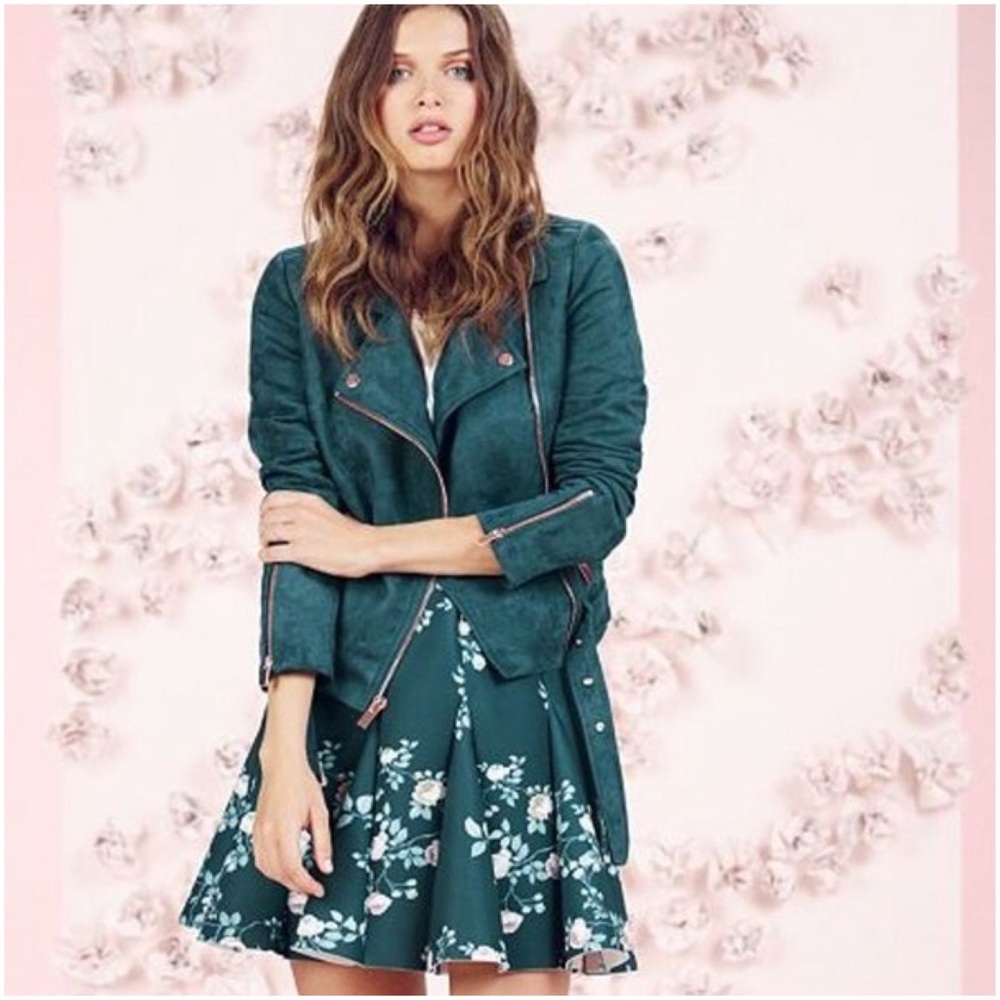 LC Lauren Conrad Runway Collection Green Skirt NWT - Picture 3 of 6