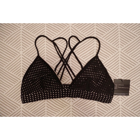 acacia swimwear Other - NWT - ACACIA AWAPUI TOP - STORM ⛈ COLOR