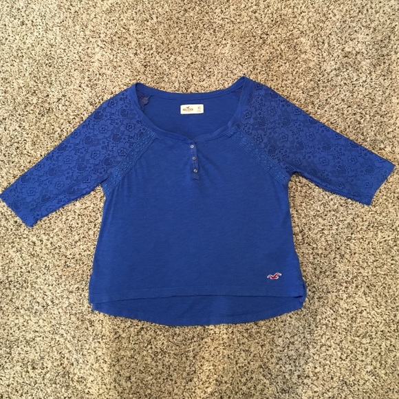 Royal Blue 1/2 Sleeve Top