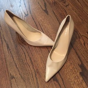 Nine West Nude Pumps, Size 9.5