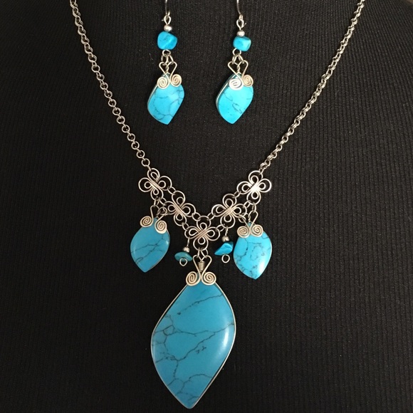 Turquoise Set - Picture 1 of 3
