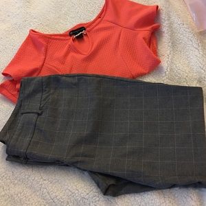 New York & Co size 14 grey dress pants 👖