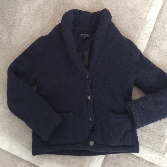 Rag & Bone cardigan navy size L