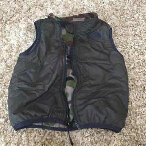 Reversible North Face Vest barely worn