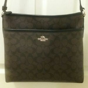 Coach Crossbody Dark Brown