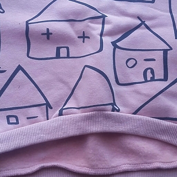 Pink Houses sweatshirt. kids - Picture 2 of 3
