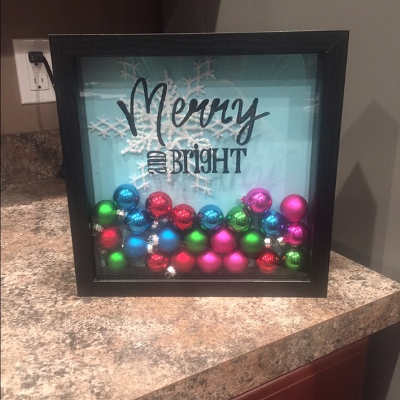 SOLD Christmas Shadowbox